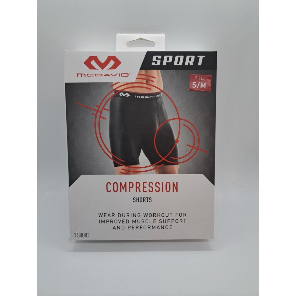 NEW McDavid Multi-Sport Compression Short Model 8100 - Black S/M